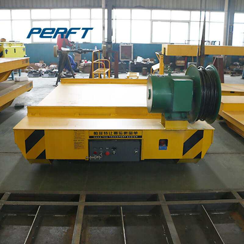 China Kpds-6t Electric Railway Transfer Bogie Trolley 